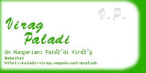 virag paladi business card